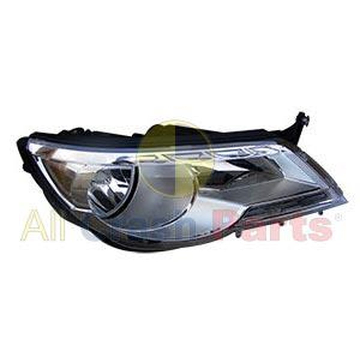 APG All Crash Halogen Electric Adjust Head Lamp Drivers Side Certified Suits Volkswagen Tiguan 5N 2008 to 2011 VNA-21030RHQ