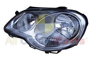 APG All Crash Halogen Head Lamp Passenger Side Certified Suits Volkswagen Polo 9N 2005 to 2010 VOD-21030LHQ