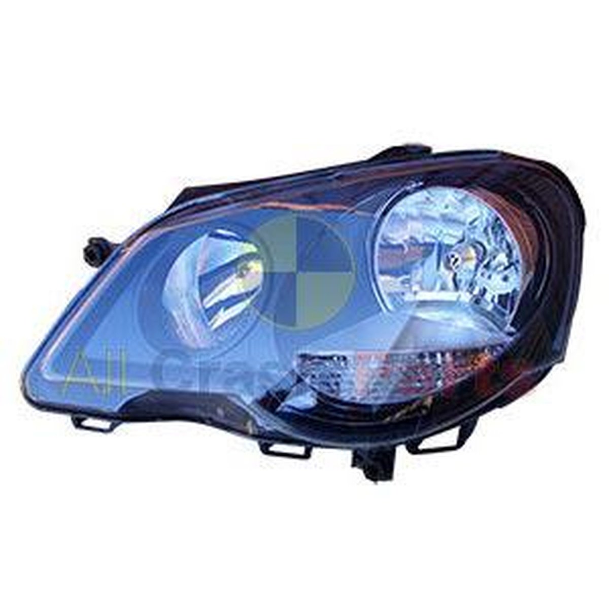 APG All Crash Halogen Head Lamp Passenger Side Certified Suits Volkswagen Polo GTi 9N 3 Door 2005 to 2010 VOD-21031LHQ