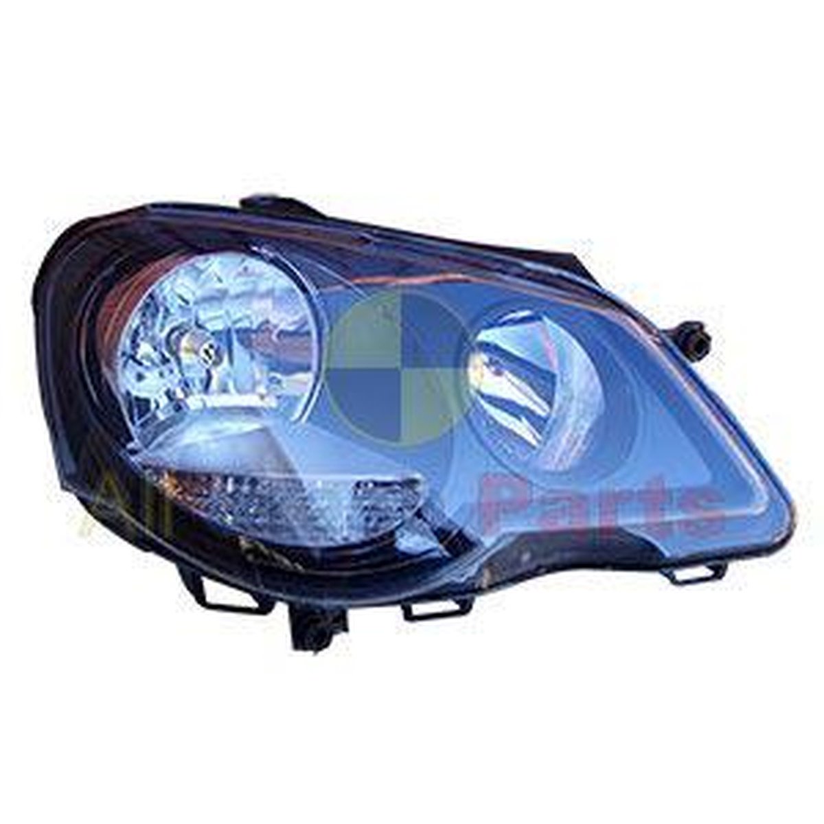 APG All Crash Halogen Head Lamp Drivers Side Certified Suits Volkswagen Polo GTi 9N 3 Door 2005 to 2010 VOD-21031RHQ