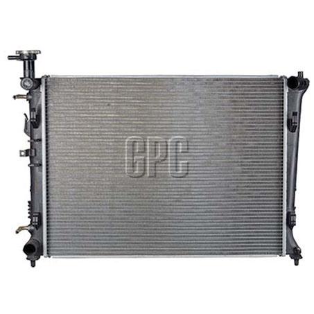 Doowon Engine Cooling Radiator Aluminium/Plastic 253101M100