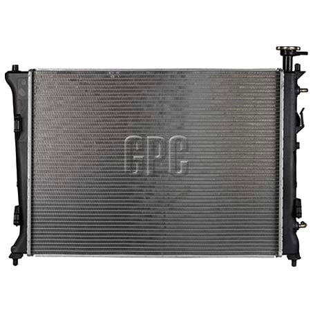 Doowon Engine Cooling Radiator Aluminium/Plastic 253101M100