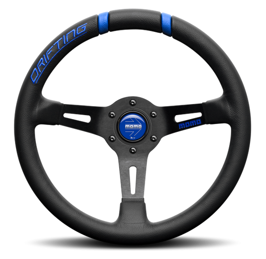 MOMO DRIFTING Blue 330mm Steering Wheel