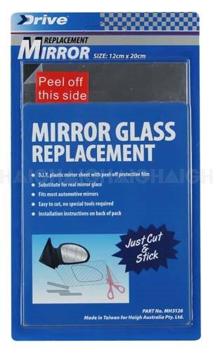 Drive Mirror Len Replacement 5x8" MH3126