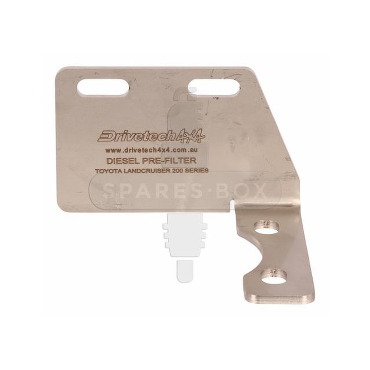 Drivetech 4x4 FuelManager Diesel Pre Filter Kit DT-FMK009 fits Toyota LandCruiser Prado 3.0L Turbo Diesel 2008-12