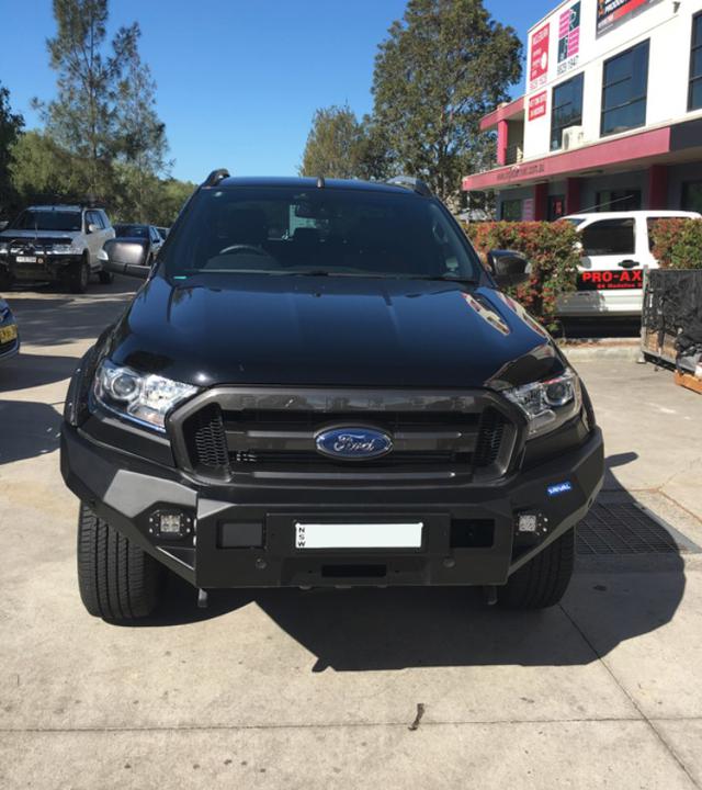 Drivetech 4x4 by RIVAL Aluminium Bumper fits Ford Ranger PX/PXII DT-2D18081B