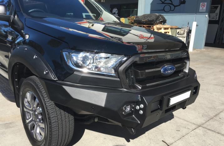 Drivetech 4x4 by RIVAL Aluminium Bumper fits Ford Ranger PX/PXII DT-2D18081B