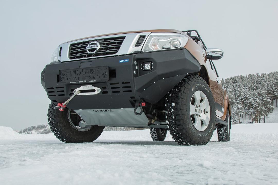 Drivetech 4x4 by RIVAL Aluminium Bumper fits Nissan Navara D23 DT-2D41121B