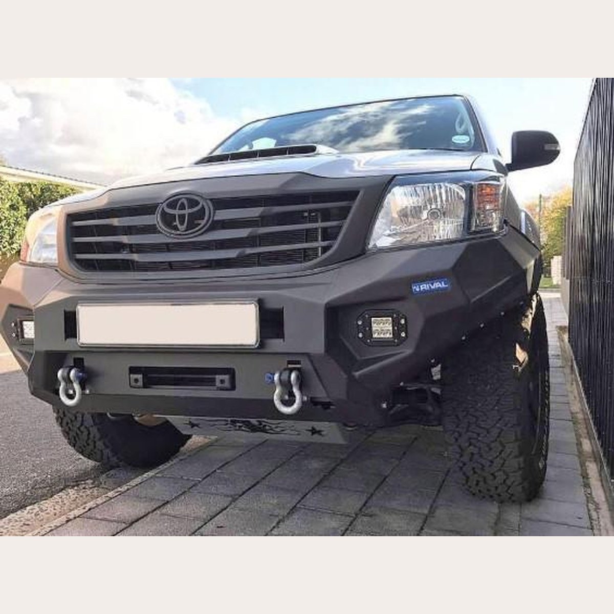 Drivetech 4x4 by RIVAL Aluminium Bumper fits Hilux KUN26/Vigo DT-2D57071B