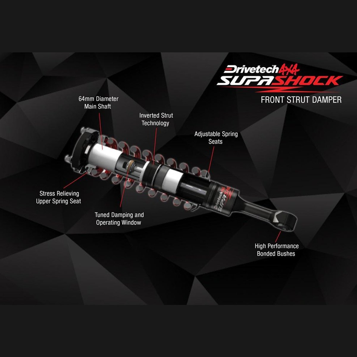 Drivetech4x4 Supashock Suspension Kit SSK-001