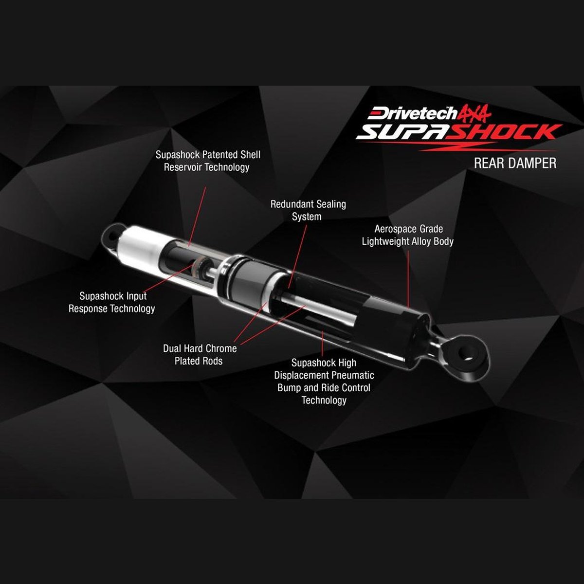 Drivetech4x4 Supashock Suspension Kit SSK-001