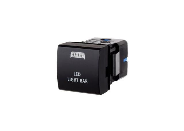 Drivetech 4x4 OE Style Push Button Switch Lightbar Suits Toyota DT-11107
