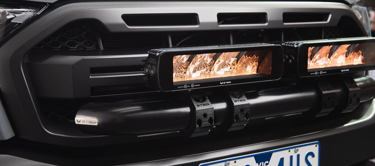 STEDI Rally Bar to Suit Ford Light Mounting Bracket FORDRANGERNUDGE