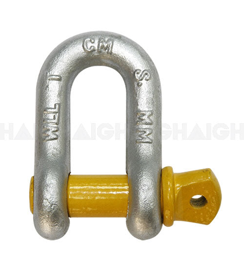 Haigh Heavy Duty D Shackle W.L.L 2000Kg DSR12