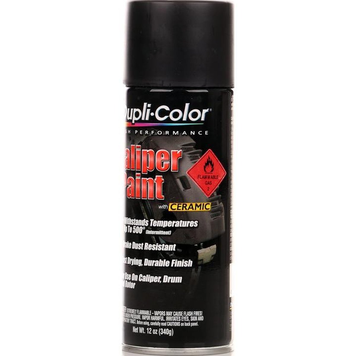 Dupli-Color Aerosol Spray Caliper Paint Satin Black 340g BCP105