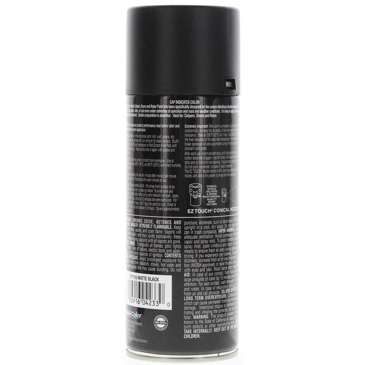 Dupli-Color Aerosol Spray Caliper Paint Satin Black 340g BCP105