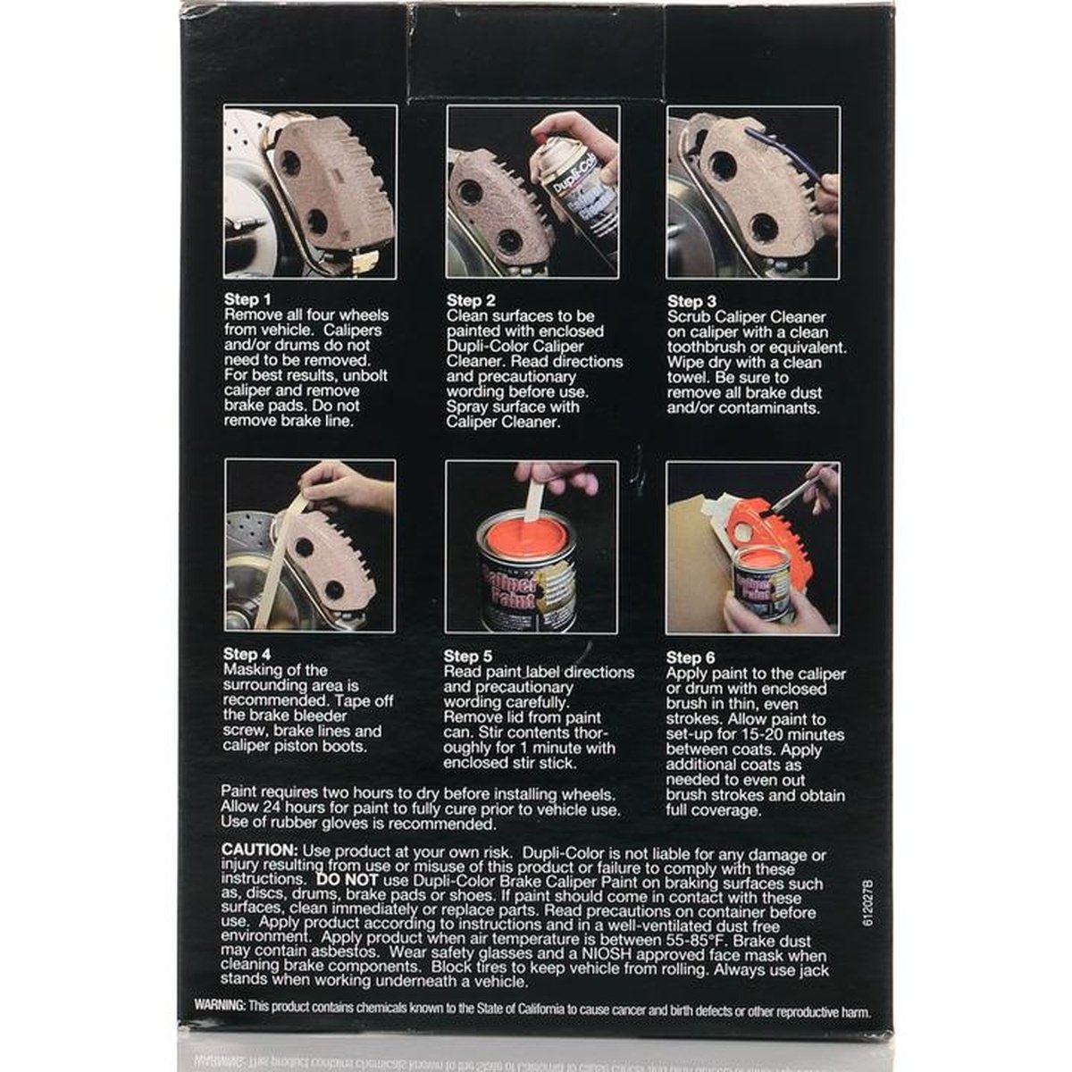 Dupli-Color Brake Caliper Paint Red 340g BCP400