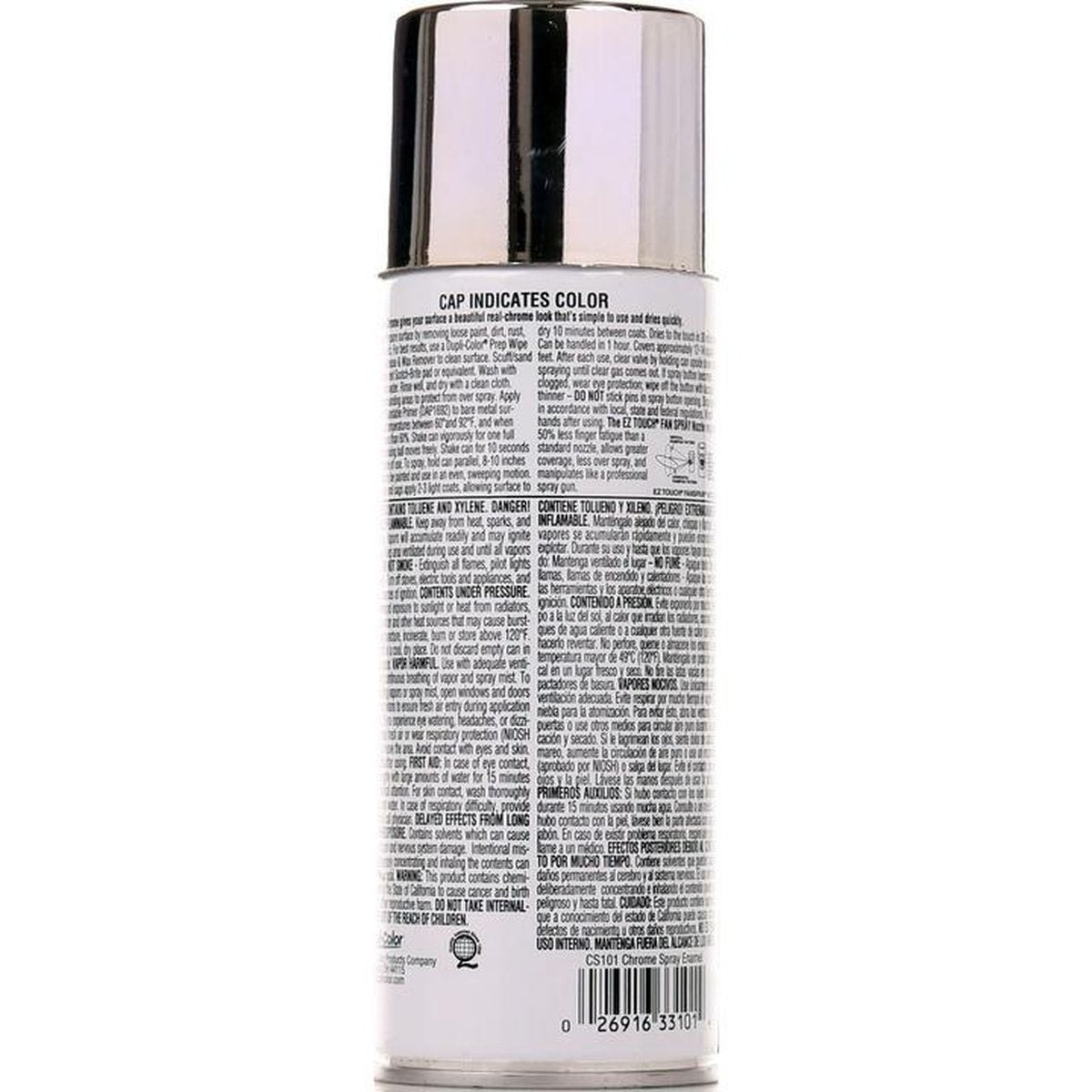 Dupli-Color Aerosol Spray Metallic Chrome Coating 311g CS101
