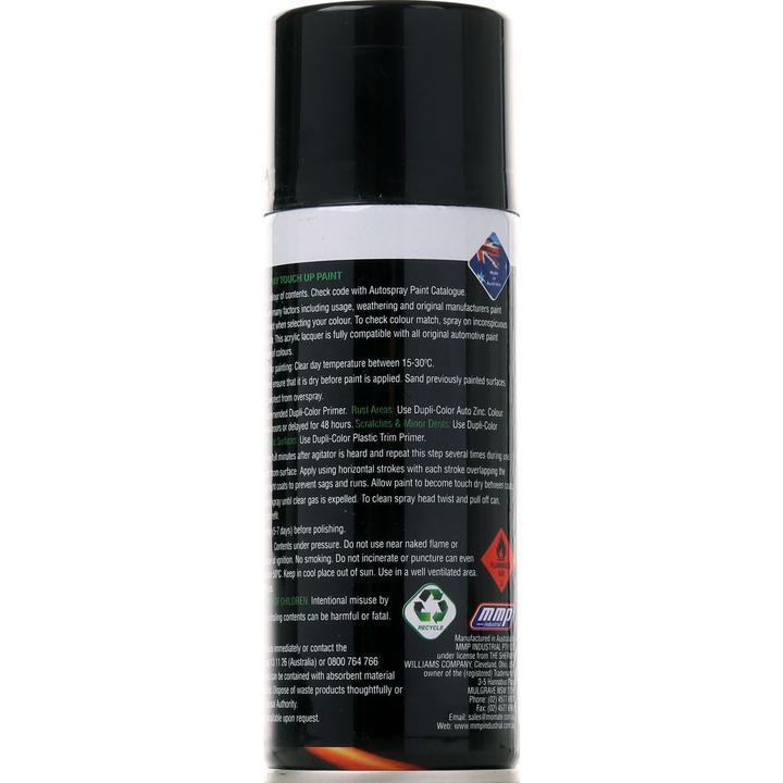 Dupli-Color Automotive Aerosol Spray Paint High Gloss Black 150g DS105