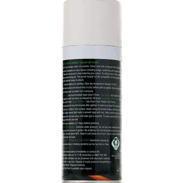 Dupli-Color Automotive Aerosol Spray Paint Sarajevo White 150g DSC46