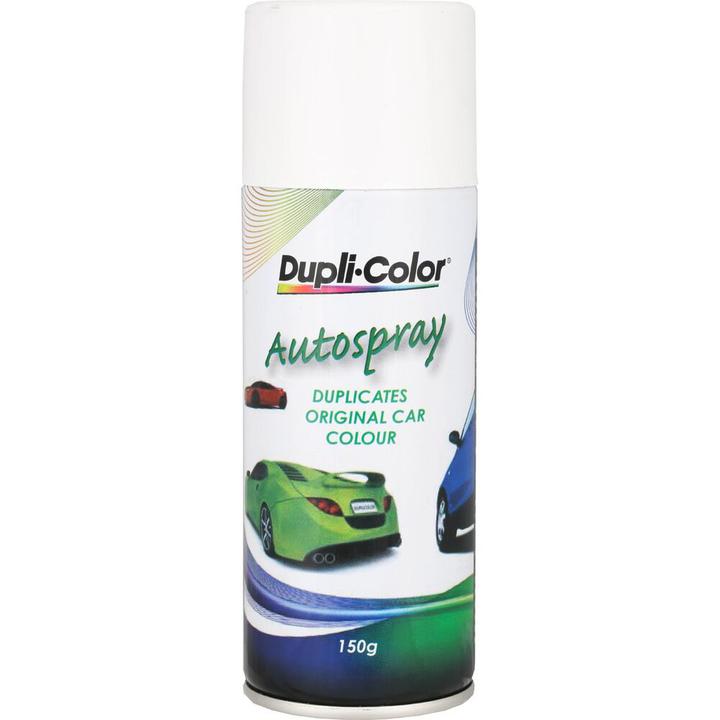 Dupli-Color Automotive Aerosol Spray Paint Stark White 150g DSF57
