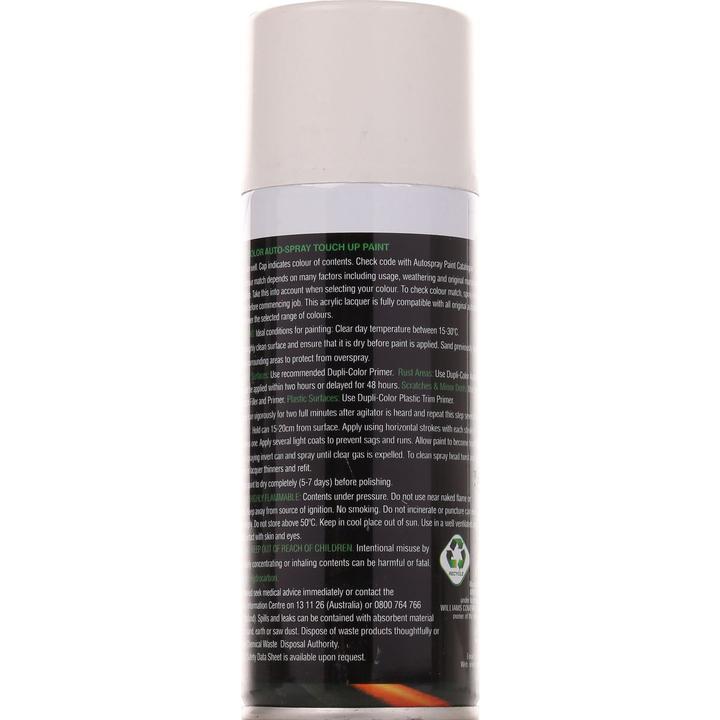 Dupli-Color Automotive Aerosol Spray Paint Alaskan White 150g DSF63