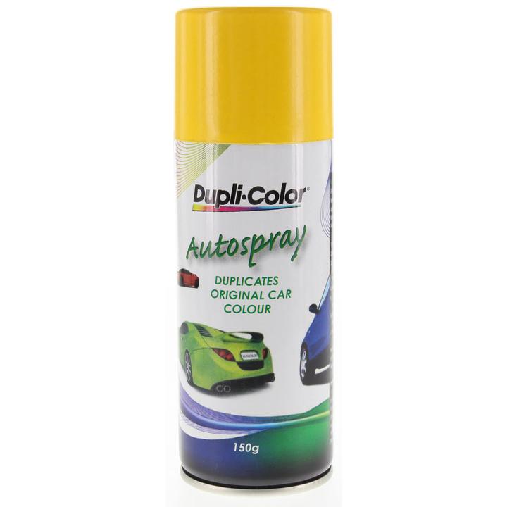 Dupli-Color Automotive Aerosol Spray Paint Hazard Yellow 150g DSH208