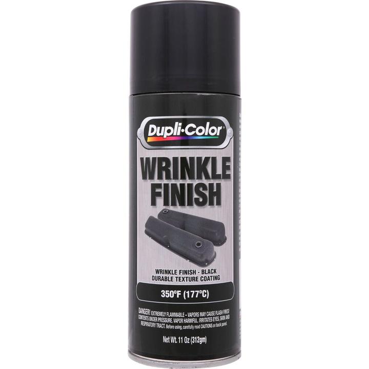 Dupli-Color Wrinkle Finish Aerosol Spray Paint Black 312g WF201