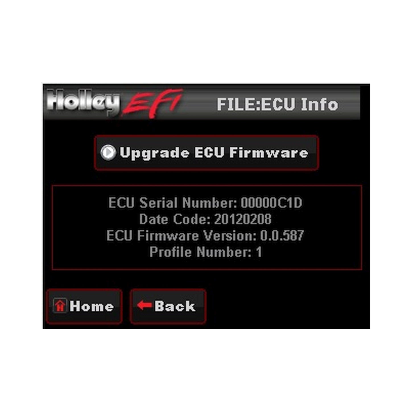 Holley EFI 3.5in Touch LCD Screen 553-108
