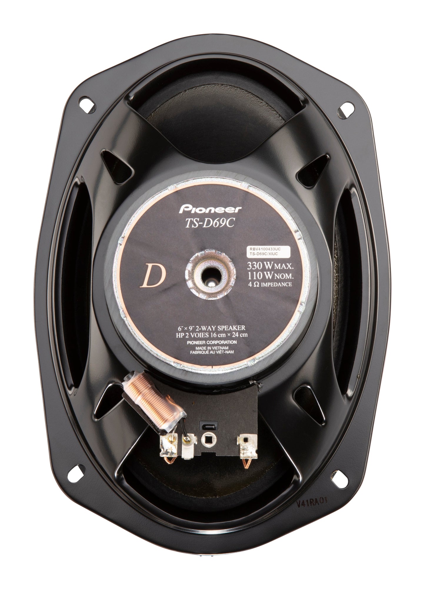 Pioneer Speakers D Series 6X9In Comp 330W TSD69C