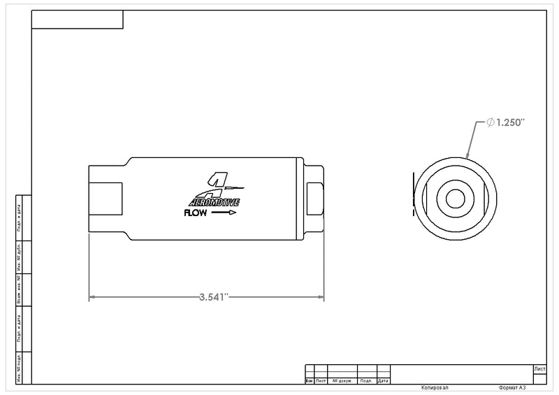 Aeromotive 40 Micron Fabric ARO12603