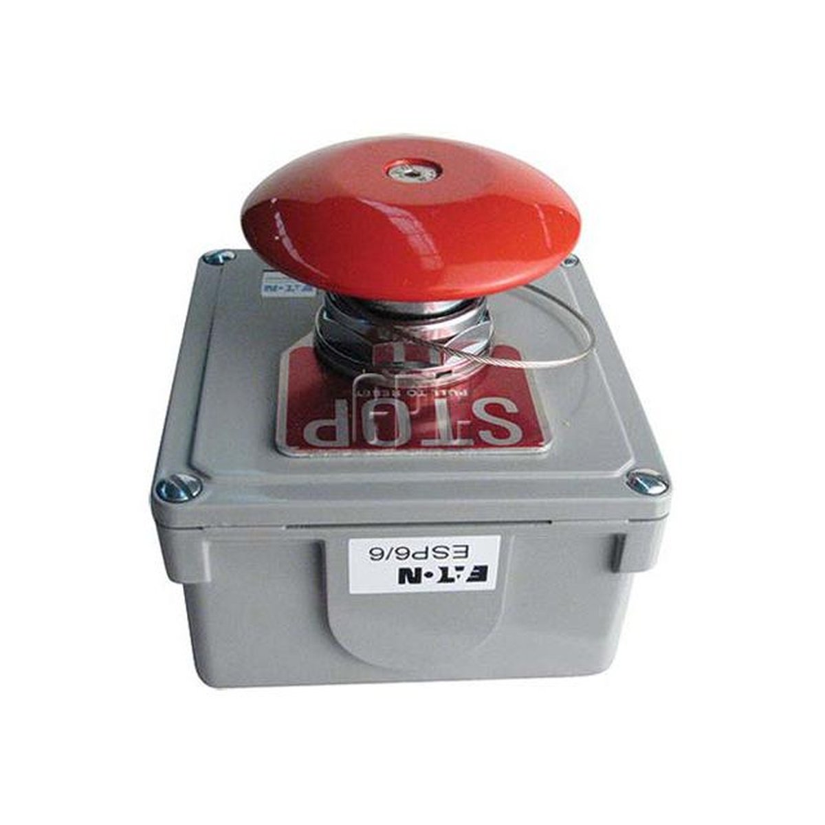 Eaton Push Emergency Stop Switch On-Off-DPST (Contacts Rated 10A @ 12 or 24V) ESP6/6