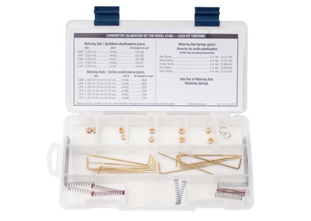 Edelbrock Carburetor Calibration Kit suits 1405