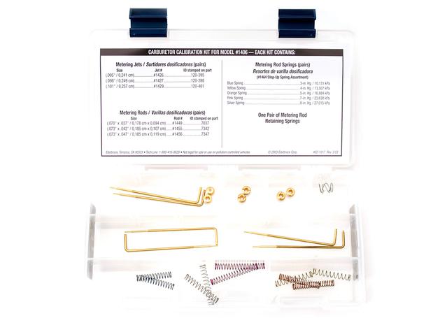 Edelbrock Carburetor Calibration Kit suits 1406