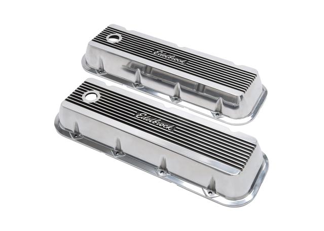 Edelbrock Elite 2 Series Valve Covers fits BBC 1965-On