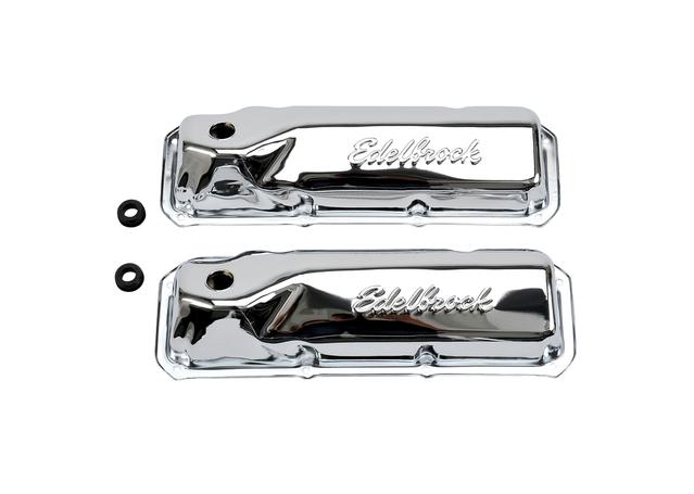 Edelbrock Signature Series Valve Covers fits Ford 351C