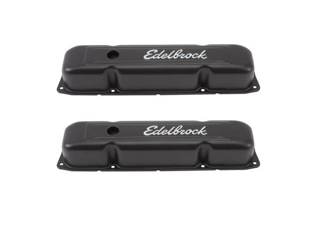 Edelbrock Signature Series Valve Covers fits Chrysler 361-440