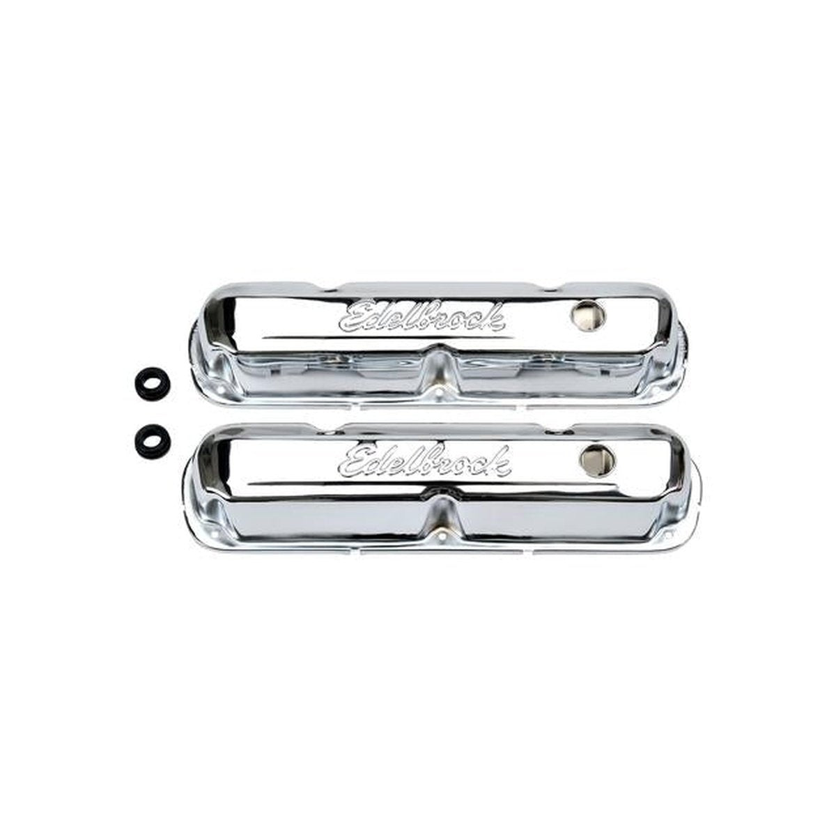 Edelbrock Signature Series Valve Covers fits Chrysler 318-340-350 1965-91