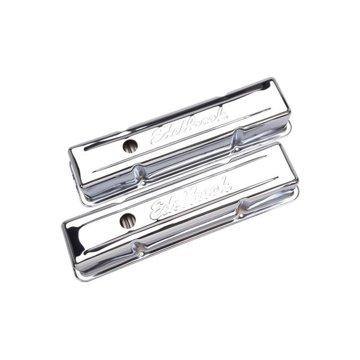 Edelbrock Signature Series Valve Covers fits Chev SBC 1956-86