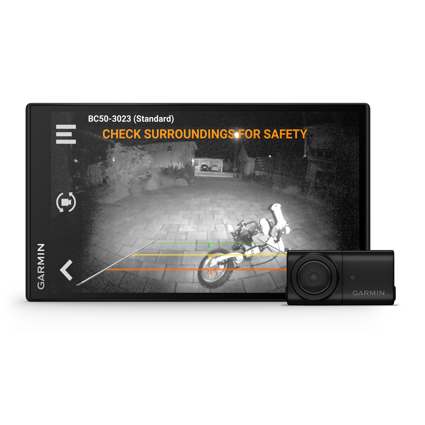 Garmin BC 50 with Night VisionWireless Backup Camera With License Plate Mount and Bracket