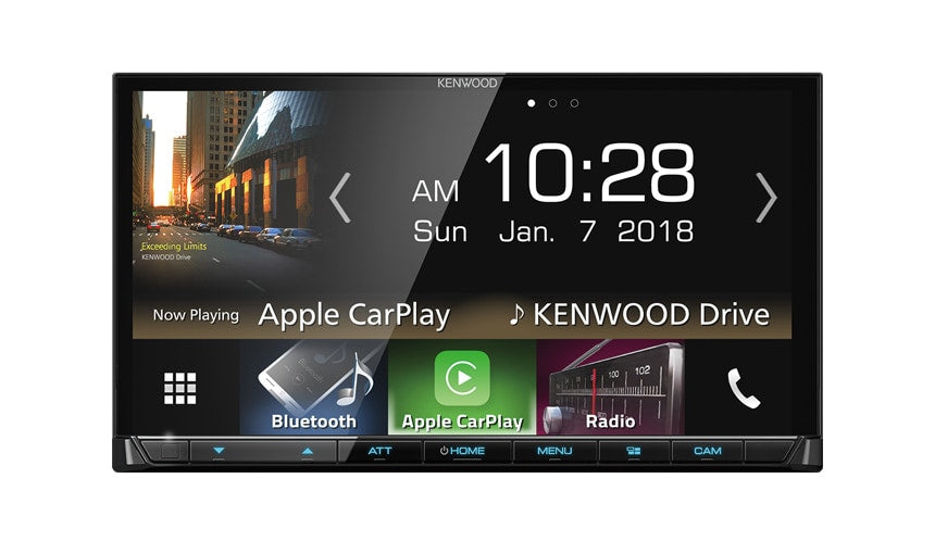 Kenwood Mechless Carplay Android Auto Tuner DMX8018S DMX8018SSB