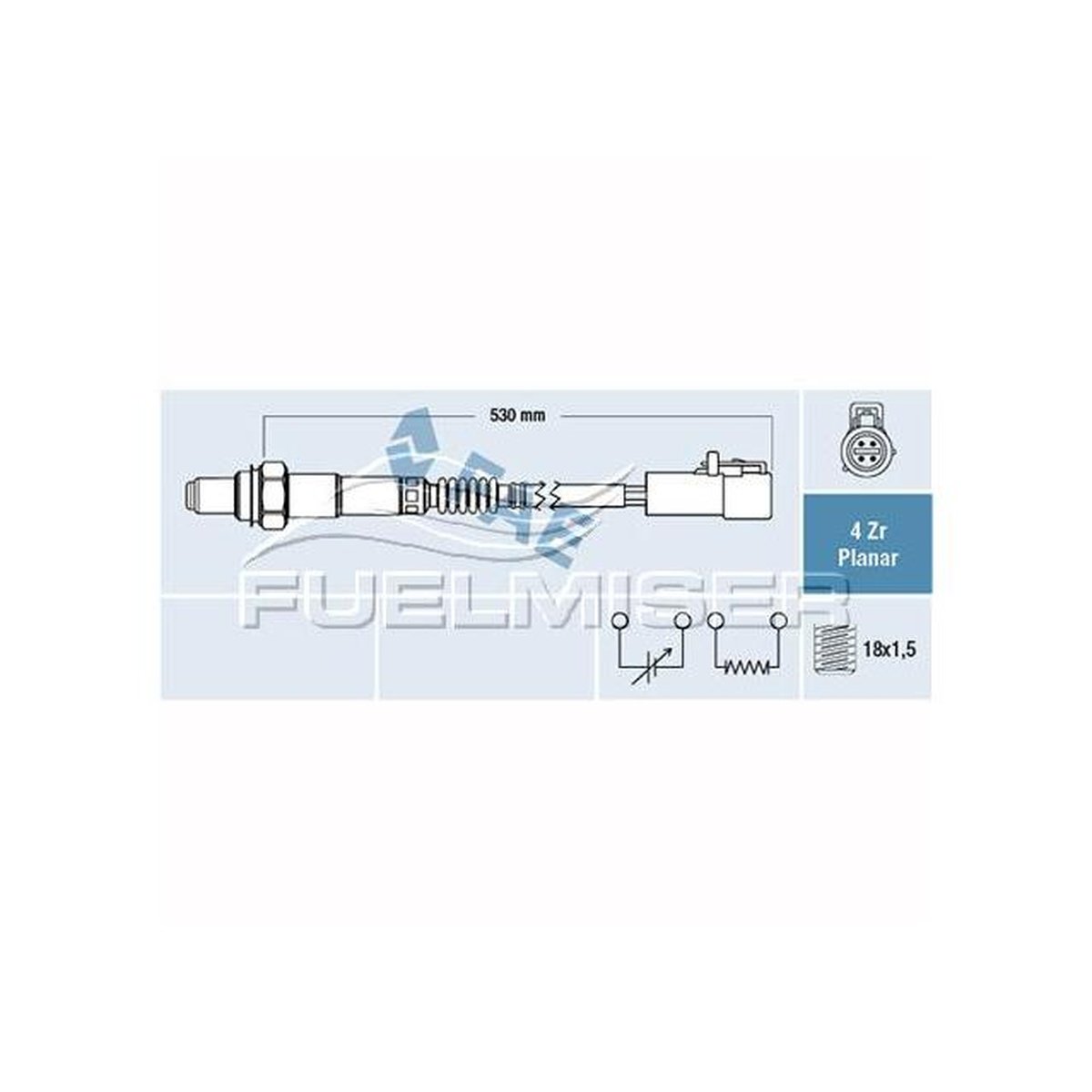 Fuelmiser Oxygen Lambda Sensor COS5022