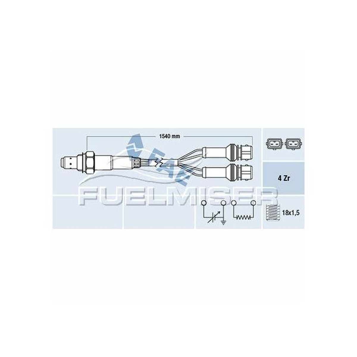 Fuelmiser Oxygen Lambda Sensor COS5083