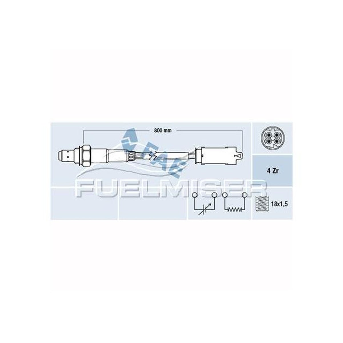 Fuelmiser Oxygen Lambda Sensor COS5121