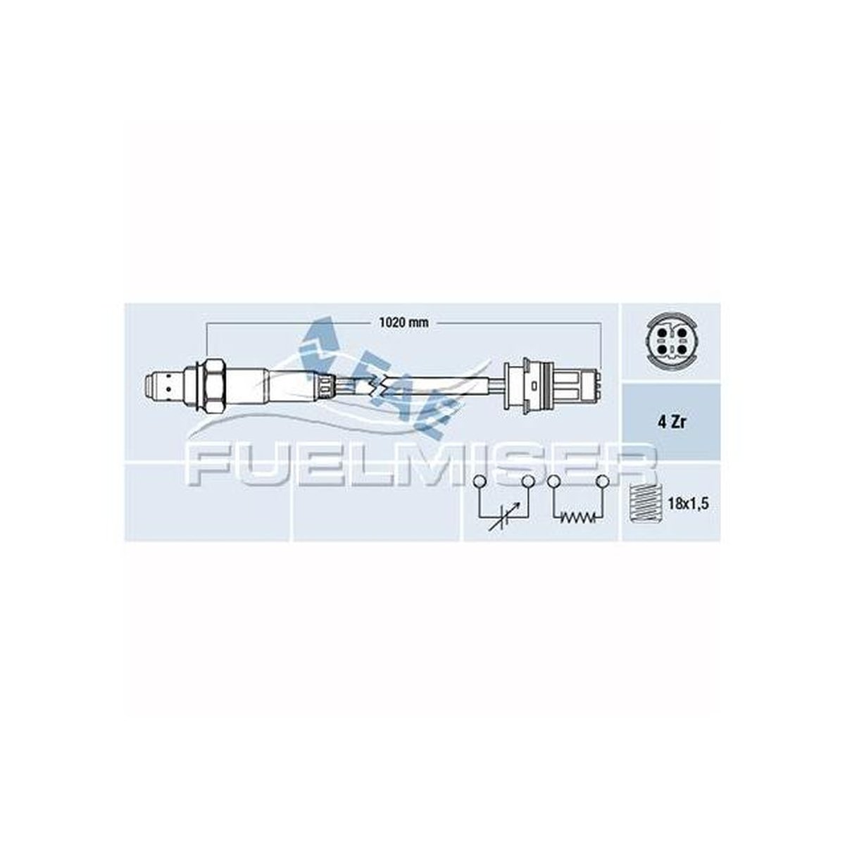 Fuelmiser Oxygen Lambda Sensor COS5126