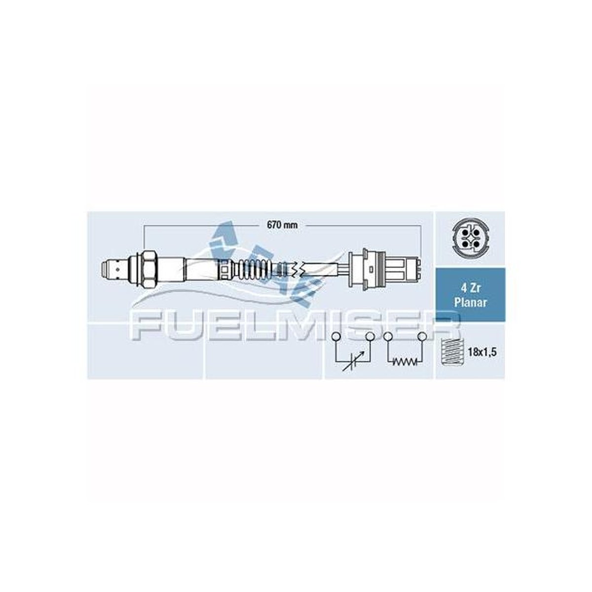 Fuelmiser Oxygen Lambda Sensor COS5131