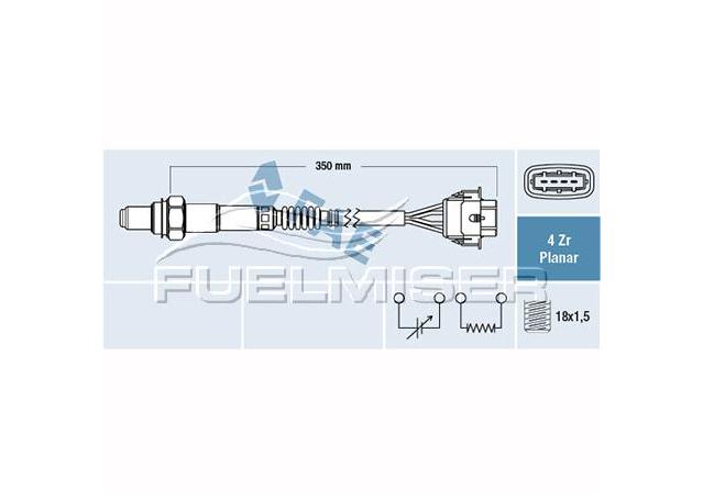 Fuelmiser Oxygen Lambda Sensor COS5152