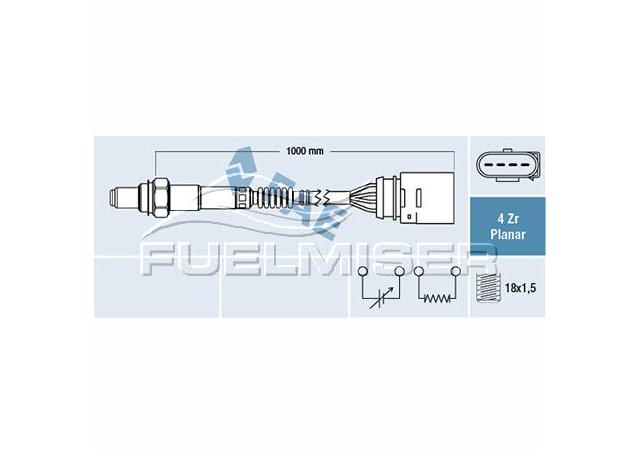 Fuelmiser Oxygen Lambda Sensor COS5181