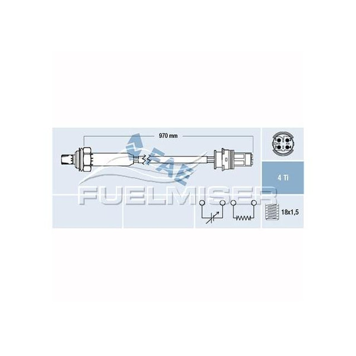 Fuelmiser Oxygen Lambda Sensor COS5194