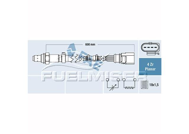 Fuelmiser Oxygen Lambda Sensor COS5219